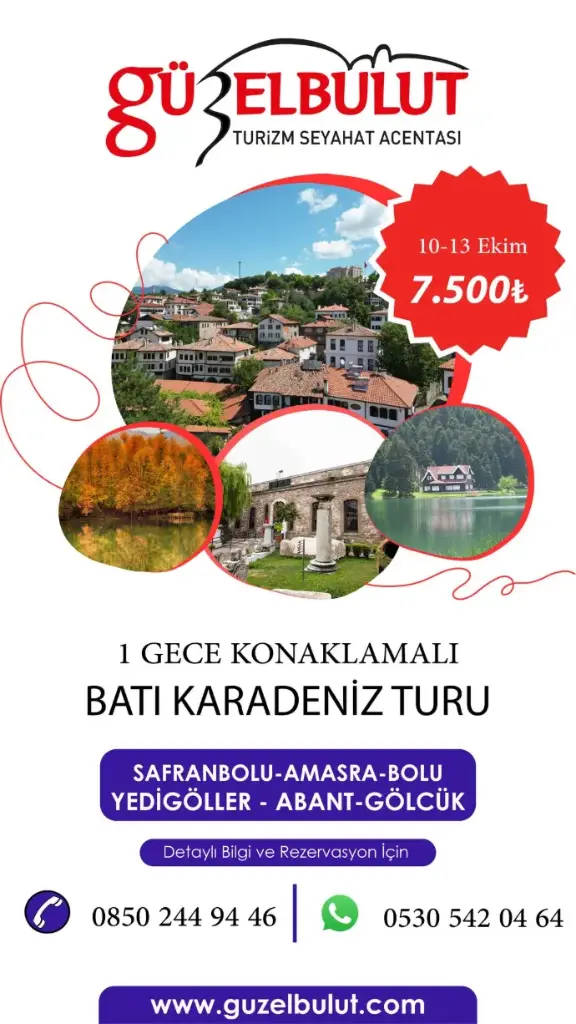 Batı Karadeniz Turu W 